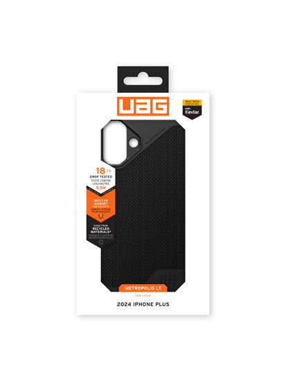 Metropolis LT Magsafe iPhone 16 Plus Negro