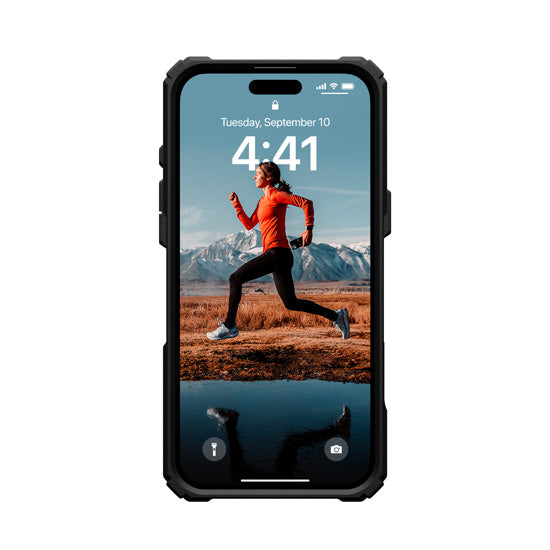 Plasma XTE MagSafe iPhone 16 Plus Negro/Naranja