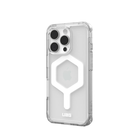 Funda Plyo MagSafe iPhone 16 Pro Ice/Blanco