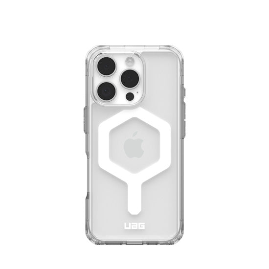 Funda Plyo MagSafe iPhone 16 Pro Ice/Blanco
