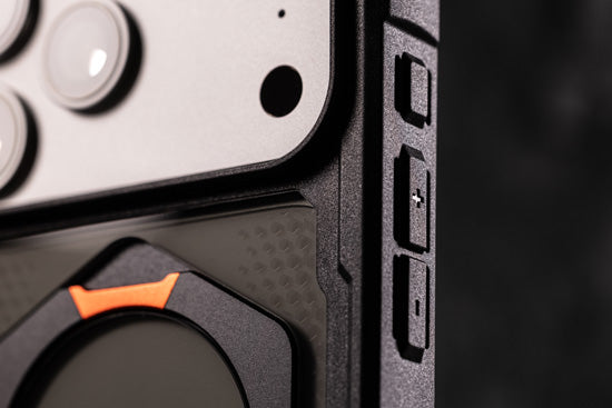 Plasma XTE MagSafe iPhone 17 Pro Negro/Naranja