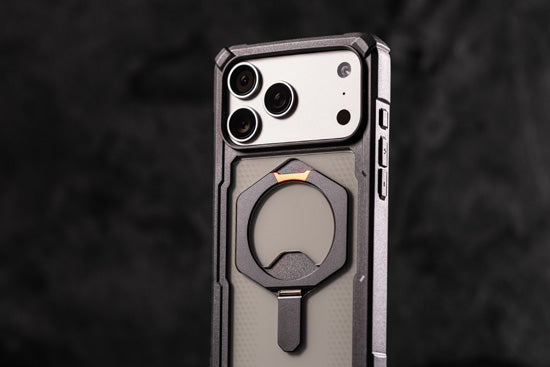 Plasma XTE MagSafe iPhone 17 Pro Negro/Naranja