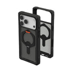 Plasma XTE MagSafe iPhone 17 Pro Max Negro/Naranja