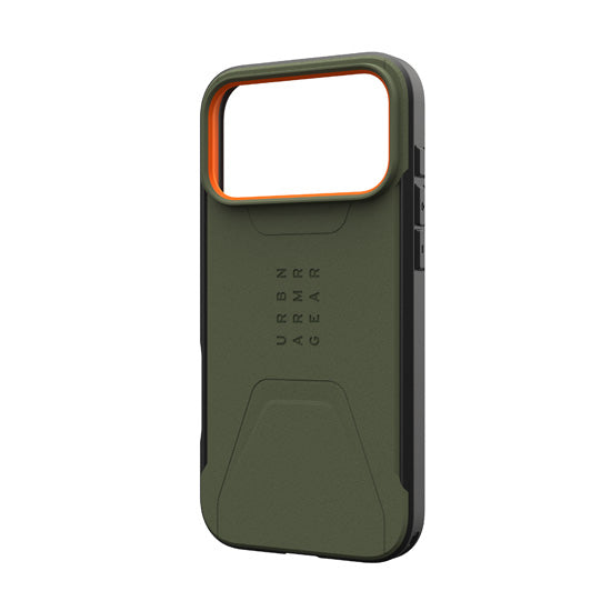 Civilian MagSafe Verde Oliva/Naranja iPhone 17 Pro Max