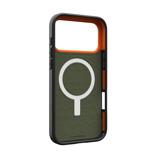 Civilian MagSafe Verde Oliva/Naranja iPhone 17 Pro Max
