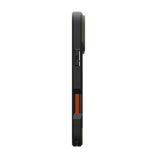 Civilian MagSafe Verde Oliva/Naranja iPhone 17 Pro Max