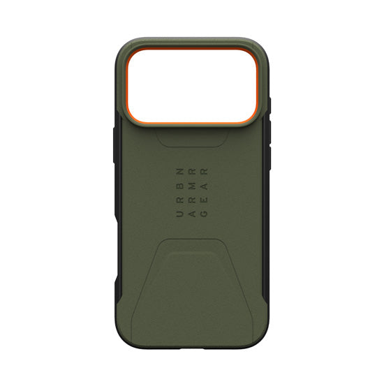 Civilian MagSafe Verde Oliva/Naranja iPhone 17 Pro Max