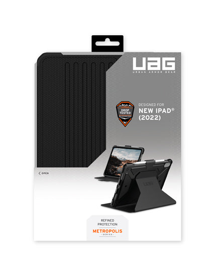 Metropolis iPad 11 (A16) & 10.9 (10th gen) Negro