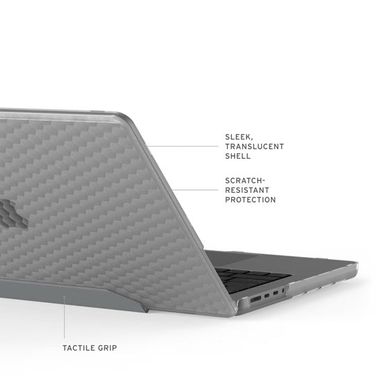 Funda Essential Armor MacBook Pro 14" (M1/M2/M3/M4/M5) Transparente
