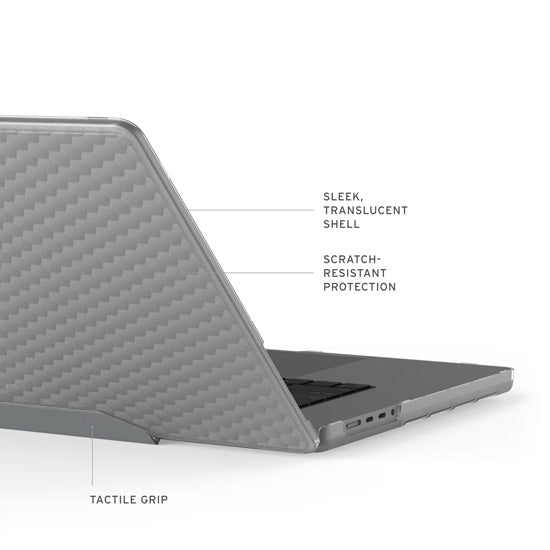 Funda Essential Armor MacBook Pro 16" Transparente (M1/M2/M3/M4/M5)