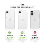 Protector de pantalla de cristal Shield para iPhone 17e / 16e
