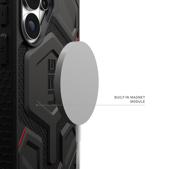 Funda Monarch Pro Samsung S26 Ultra Kevlar Negro