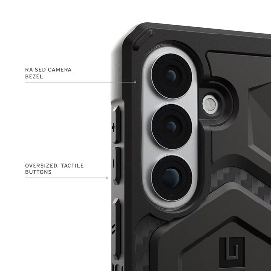 Funda Samsung S26 MONARCH PRO Carbon Fiber