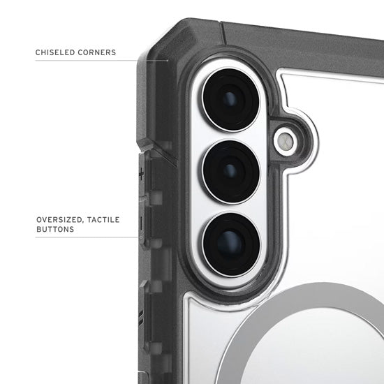 Funda Samsung S26 Plus Trooper MagSafe Clear/Ash