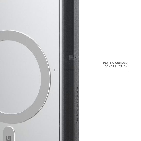 Funda Samsung S26 Plus Trooper MagSafe Clear/Ash