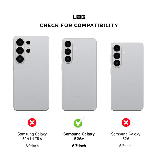 Funda Samsung S26 Plus Essential Armor MagSafe Ash