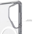 Funda Samsung S26 Ultra DOT MagSafe True Clear Ice/Ash