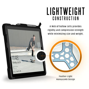 Metrópolis Microsoft Surface Go/Go 2/Go 3/Go 4 Negro