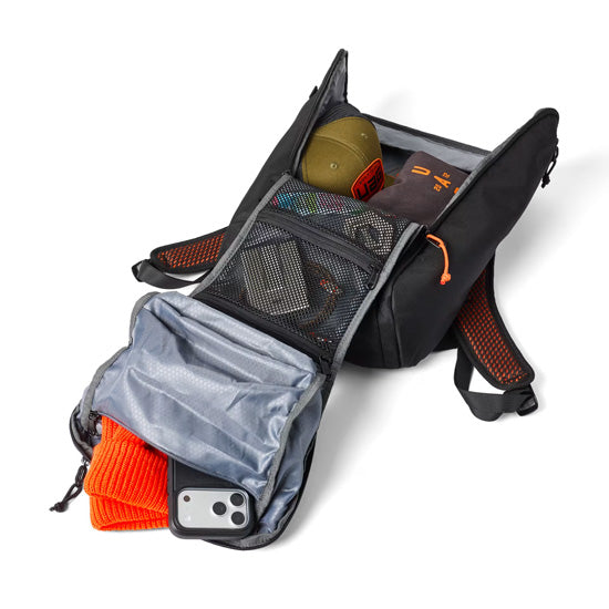 Mochila Civilian 20L Negro/Naranja