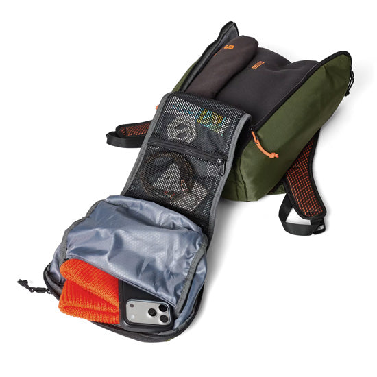 Mochila Civilian 20L Verde Oliva/Naranja