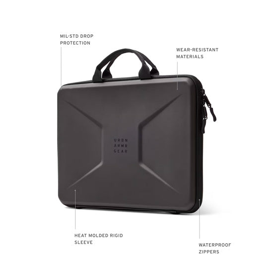 Civilian Medium Shock Sleeve para portátiles / tablets 14" Negra