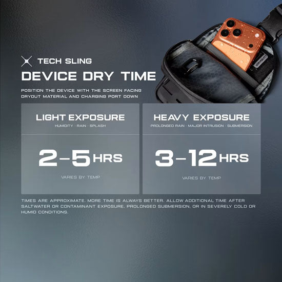 Bolso Bandolera - DRYOUT® Active Moisture-Removal Technology™