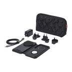 Cargador de viaje/oficina 3 en 1 + funda