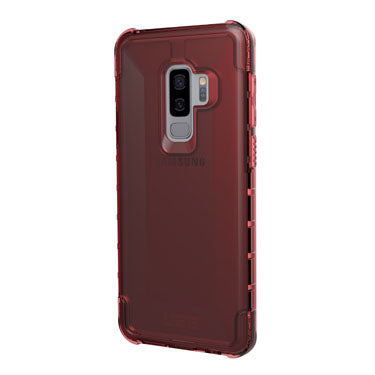 Plyo Galaxy S9+ Rojo Transparente