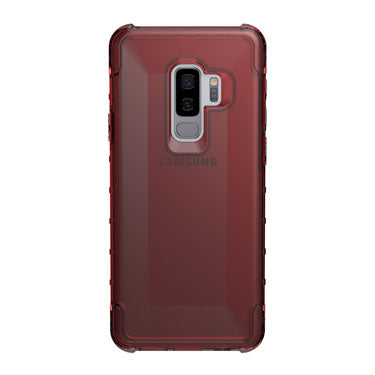 Plyo Galaxy S9+ Rojo Transparente