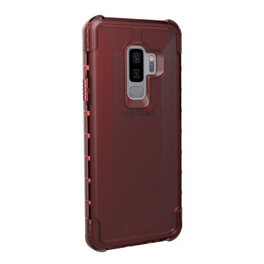Plyo Galaxy S9+ Rojo Transparente