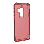 Plyo Galaxy S9+ Rojo Transparente