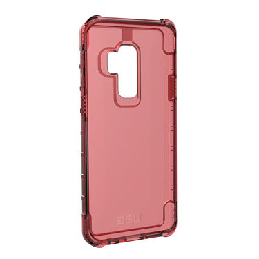 Plyo Galaxy S9+ Rojo Transparente