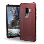Plyo Galaxy S9+ Rojo Transparente