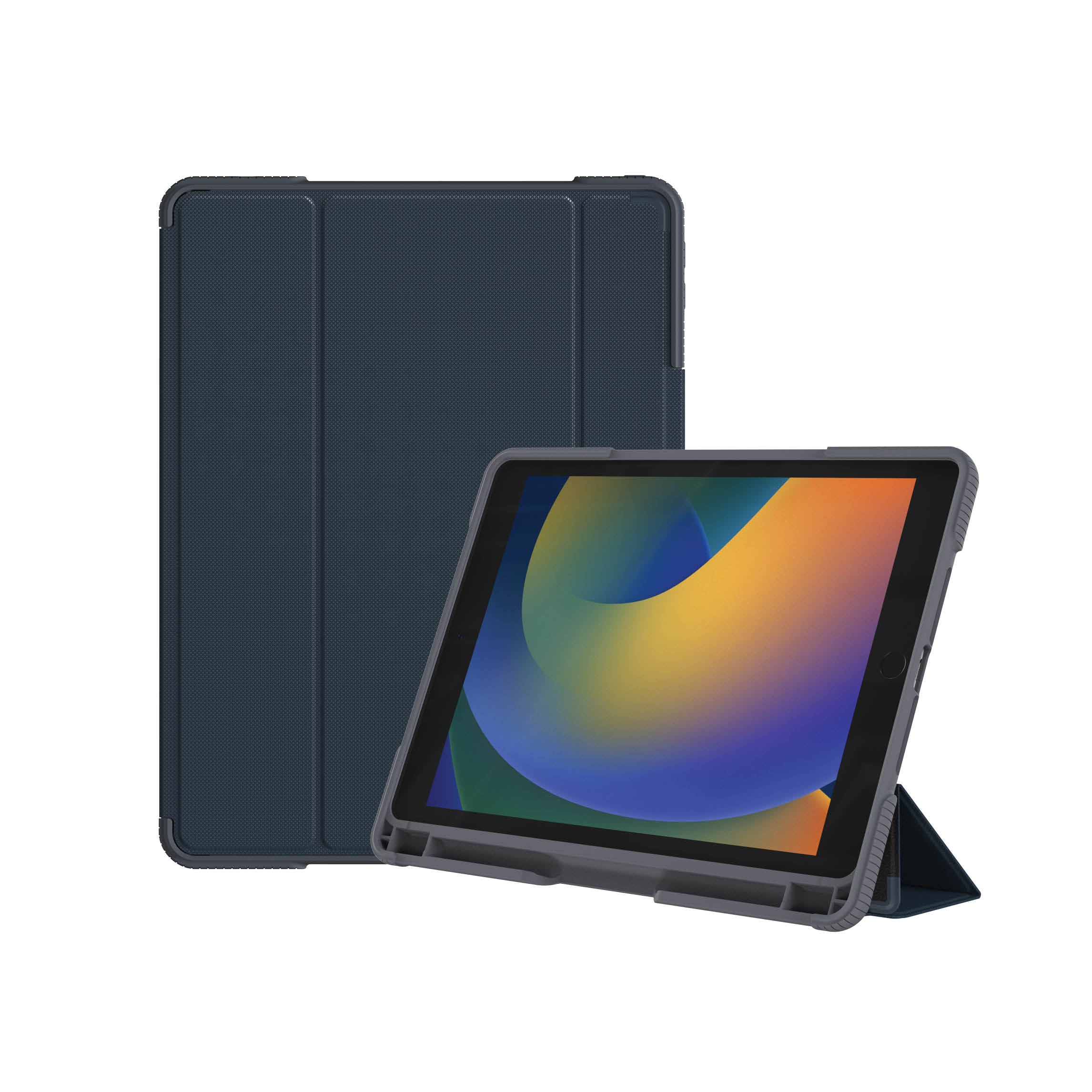 Funda Academy iPad 10.2 (7/8/9ª generación) Azul Polybag