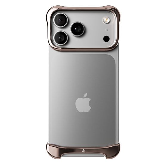 Arc Pulse Aluminum iPhone 17 Pro Max Polished Rose Bronze - ARC