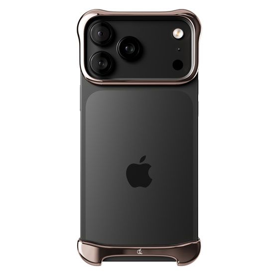 Arc Pulse Aluminum iPhone 17 Pro Polished Rose Bronze - ARC