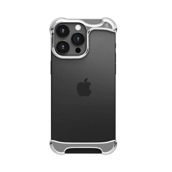Arc Pulse Aluminum iPhone 16 Pro Polished Silver - ARC