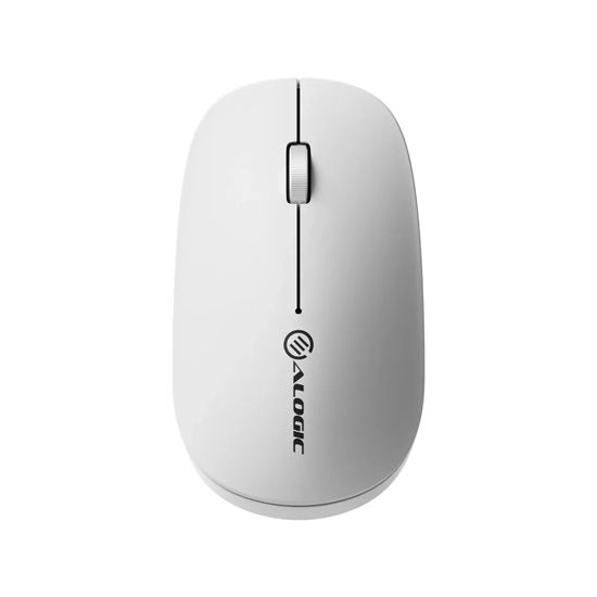 Ratón inalámbrico recargable USB-C Echelon blanco - A-LOGIC