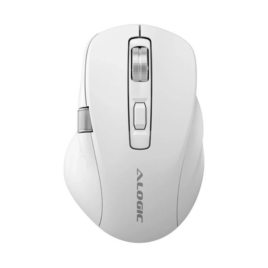 Ratón Apex Bluetooth USB-C recargable 7 teclas Blanco - A-LOGIC