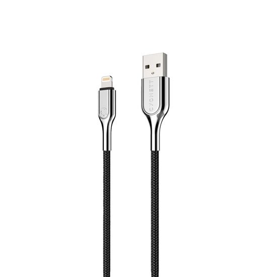 Cable ARMOURED Lightning a USB-A (3m) Negro  - Cygnett