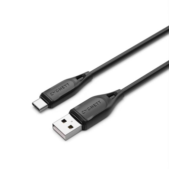 Cable Essential USB-C a USB-A (2 m) Negro - Cygnett