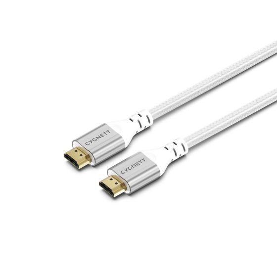 Cable HDMI a HDMI 8k (1,5 m) Blanco - Cygnett