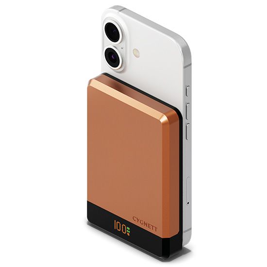 Batería Magnética MagSlim 10.000mAh Copper - Cygnett