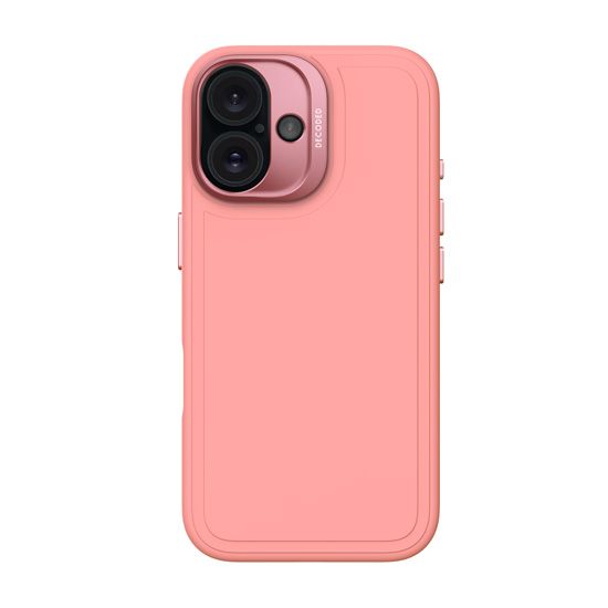 AntiMicrobial Silicone Stacks Case for iPhone 16 BubbleGum - Decoded