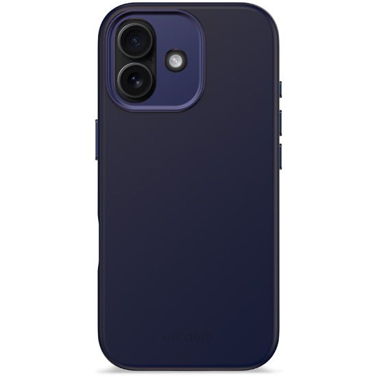 Funda Antimicrobiana de Silicona MagSafe iPhone 17 True Navy - Decoded