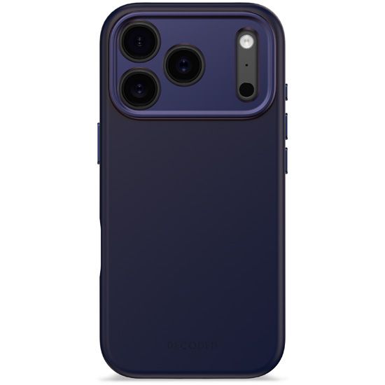 Funda Antimicrobiana de Silicona MagSafe iPhone 17 Pro True Navy - Decoded