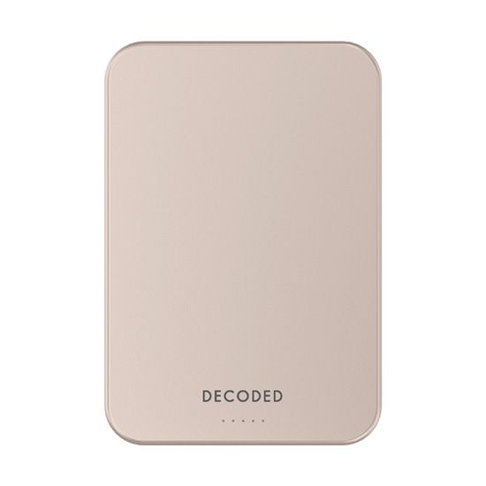Ultra Slim Mag Wireless Powerbank 5000mAh Desert Rose - Decoded