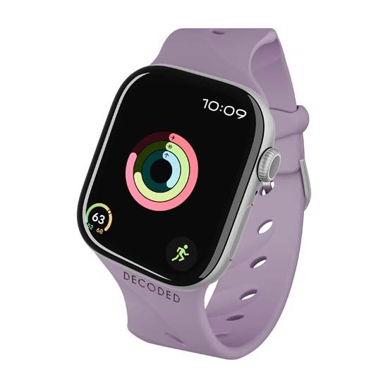 Correa de silicona Ares Splice 38/40/41/42mm Morada - Decoded