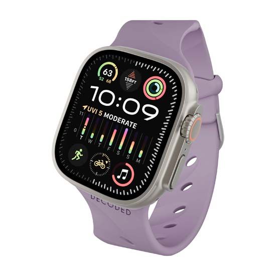 Correa de silicona Ares Splice 44/45/46/49mm Morada - Decoded