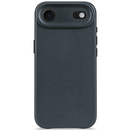 Funda de piel iPhone Air Navy Shadow - Decoded